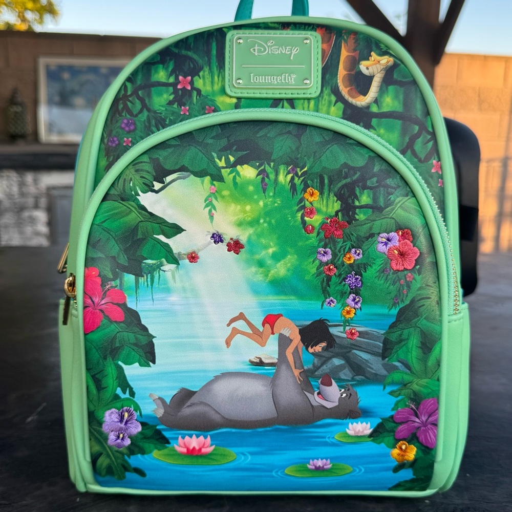 Loungefly Jungle Book Backpack - new - Picture 5 of 7